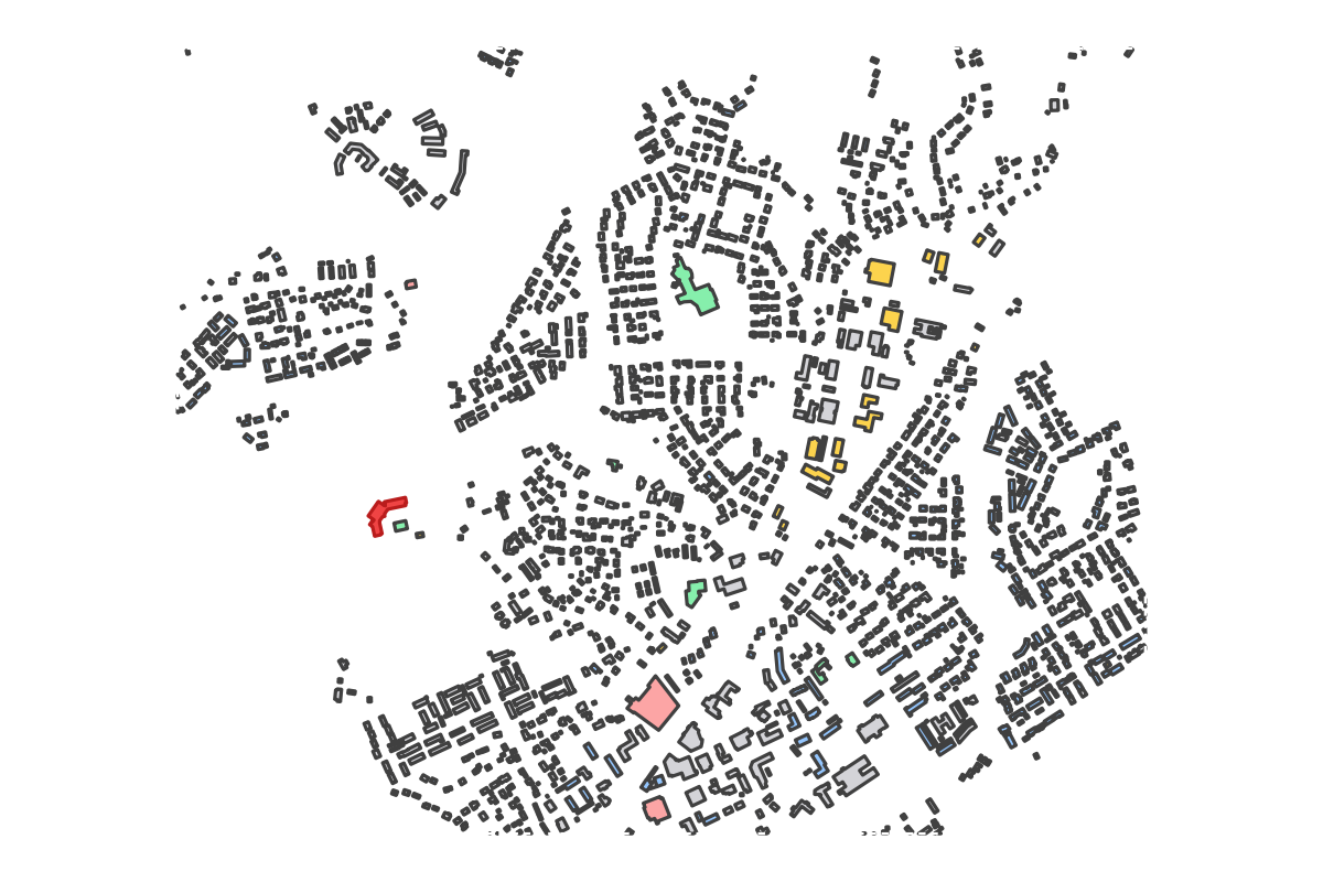 Program breakdown map