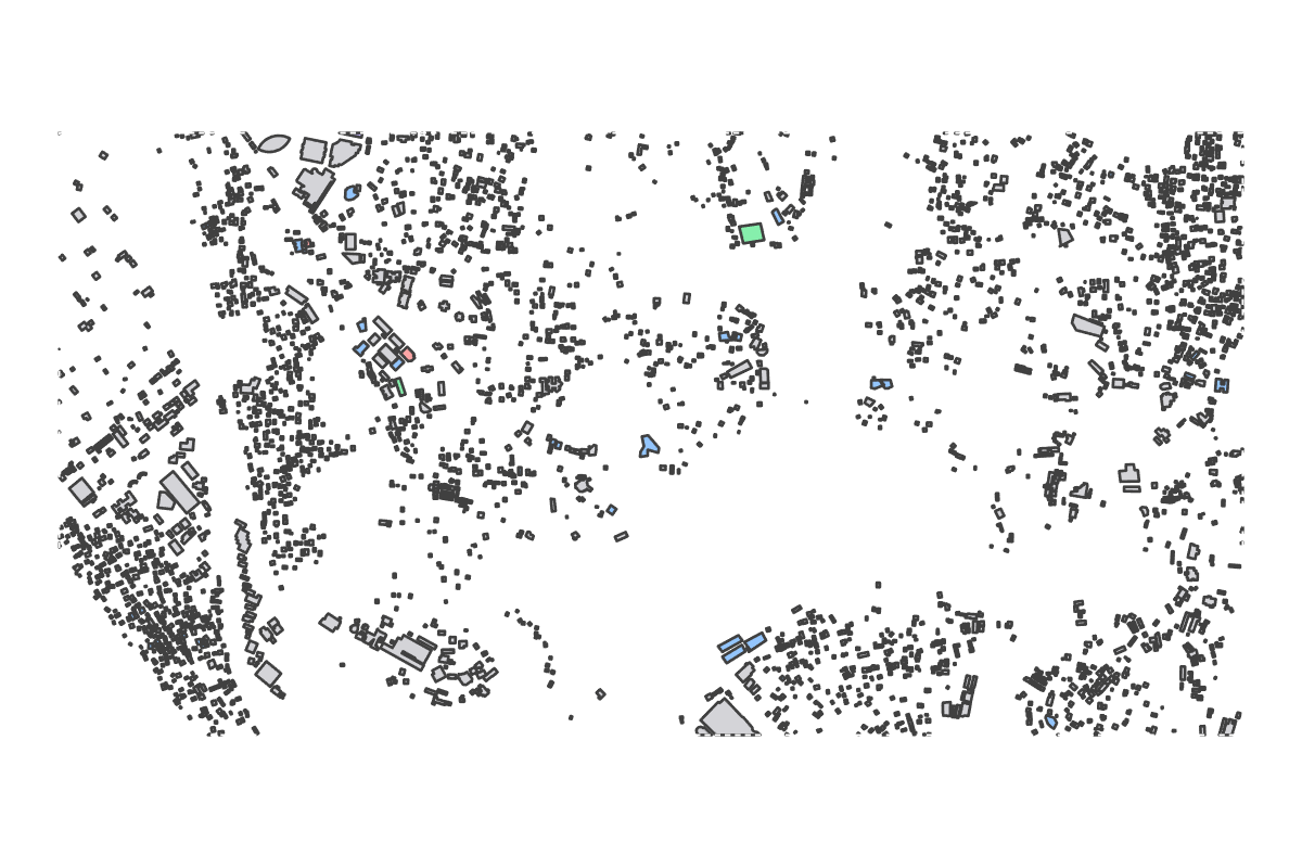 Program breakdown map