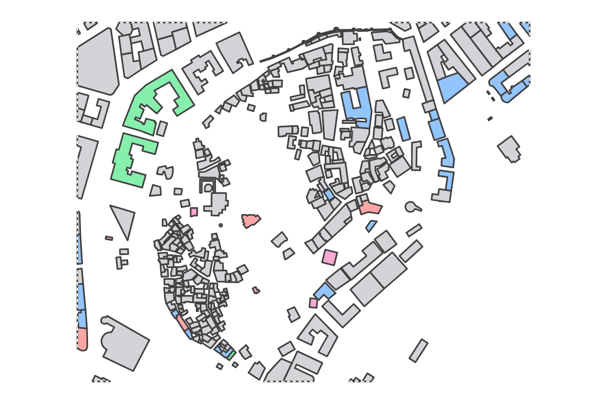 Program breakdown map