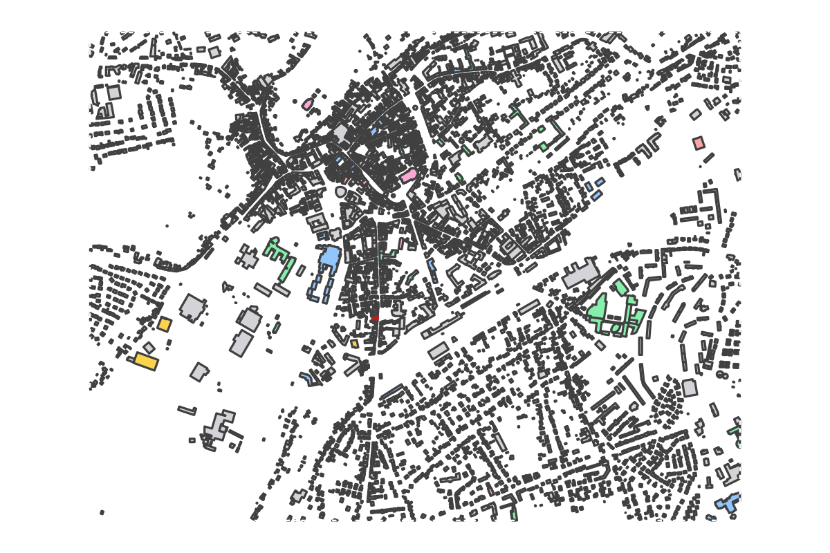 Program breakdown map