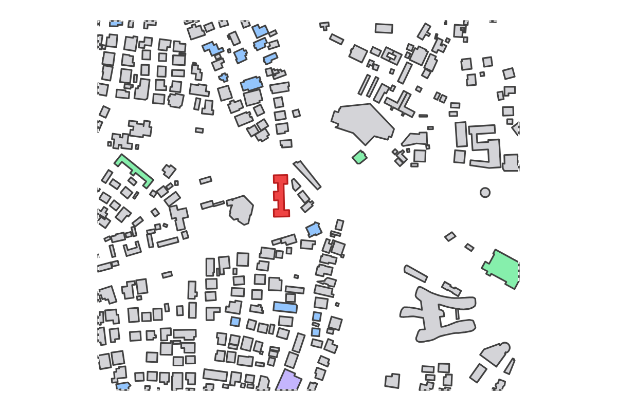 Program breakdown map
