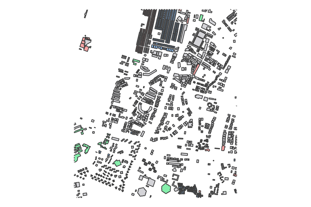 Program breakdown map