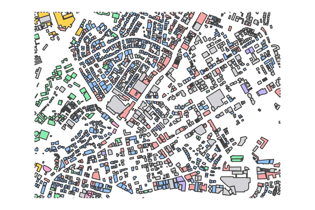 Program breakdown map