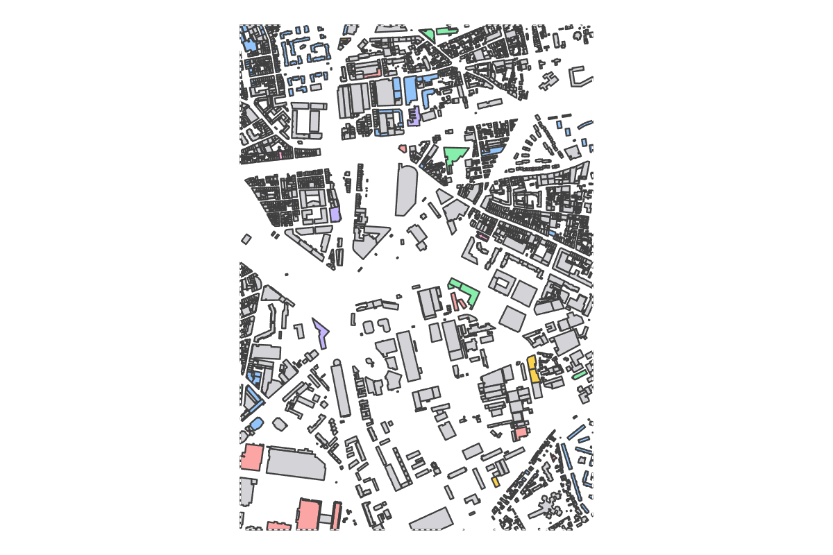 Program breakdown map