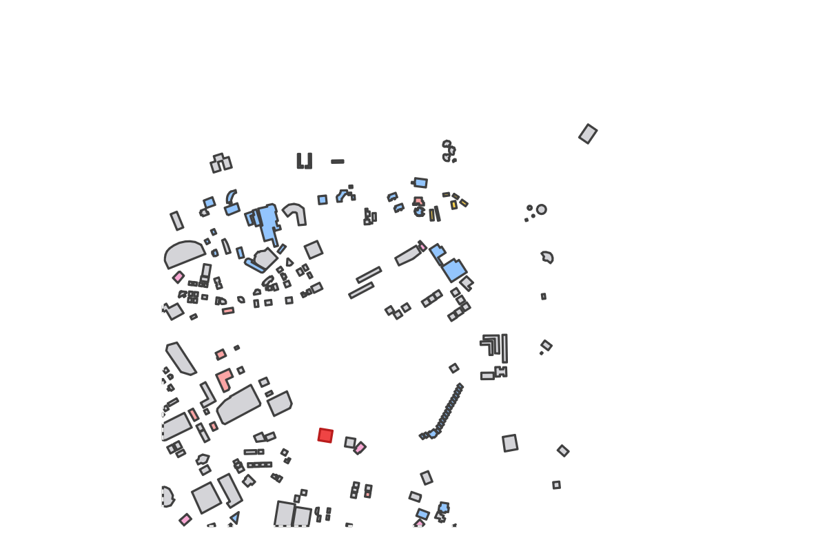 Program breakdown map