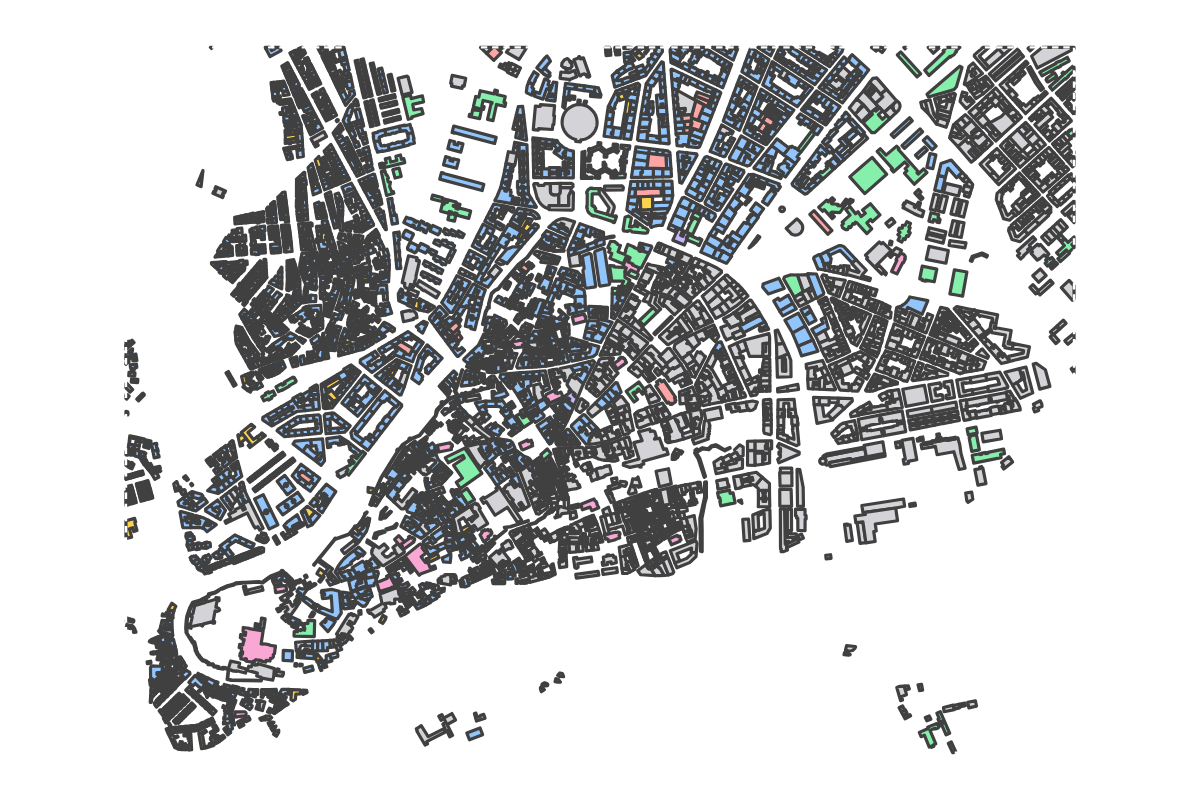 Program breakdown map