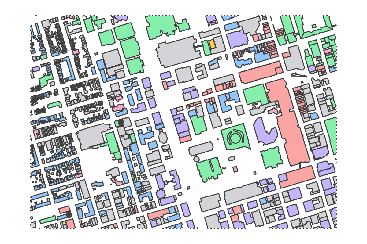 Program breakdown map