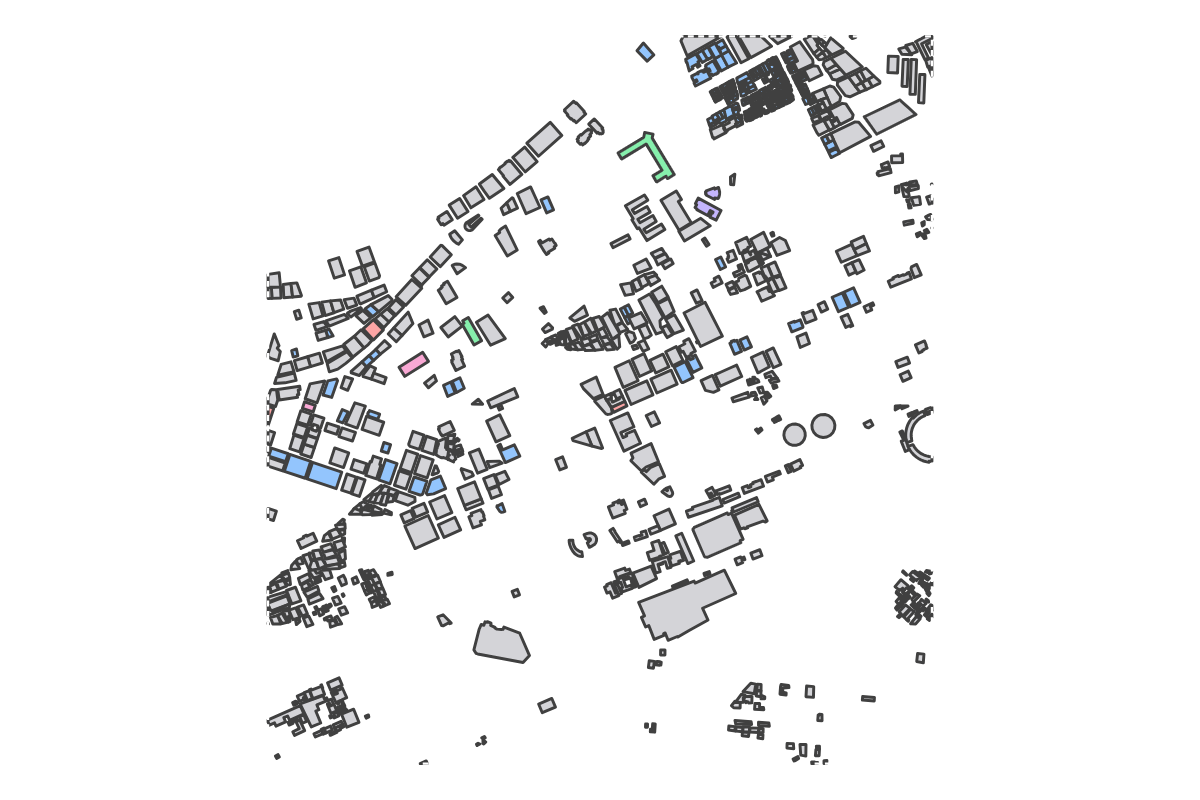 Program breakdown map