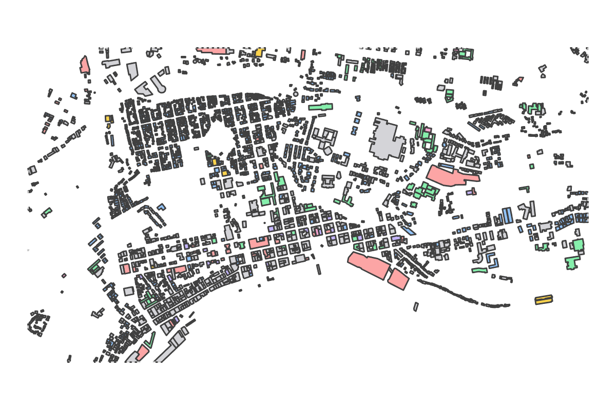 Program breakdown map