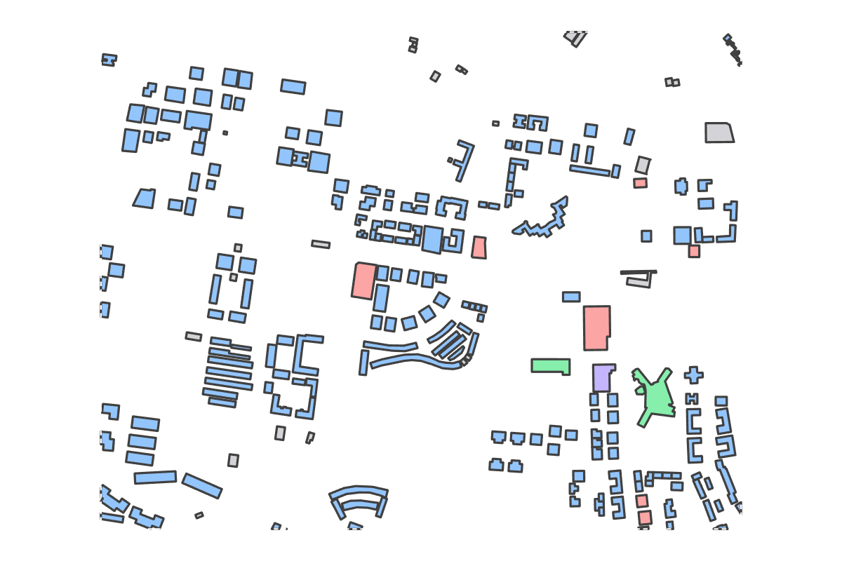 Program breakdown map