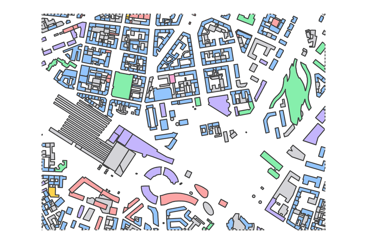 Program breakdown map