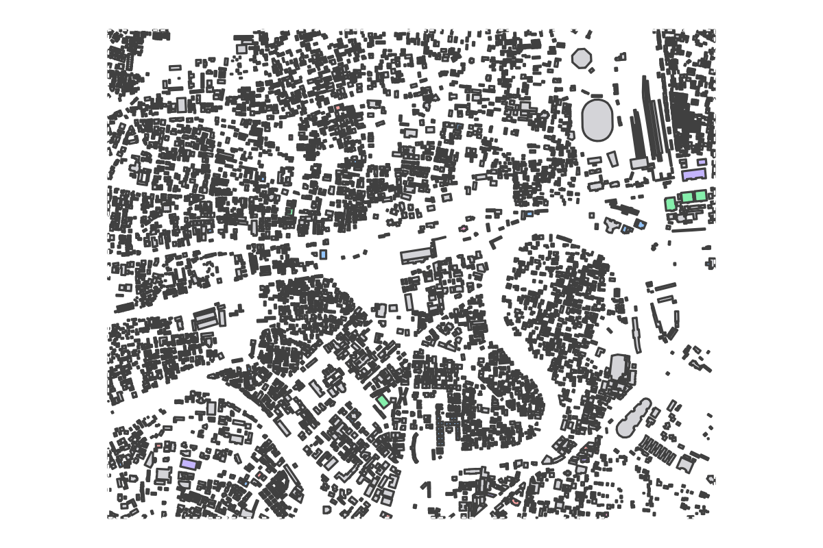 Program breakdown map