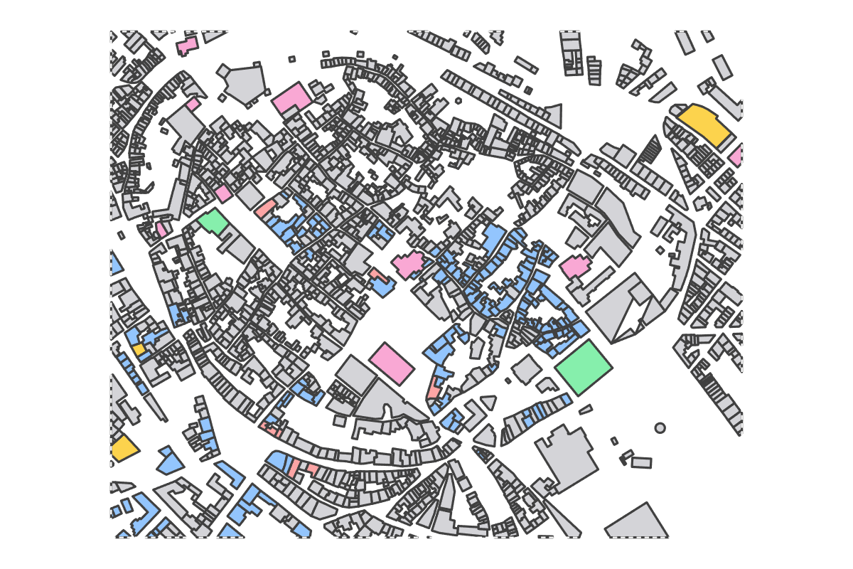 Program breakdown map