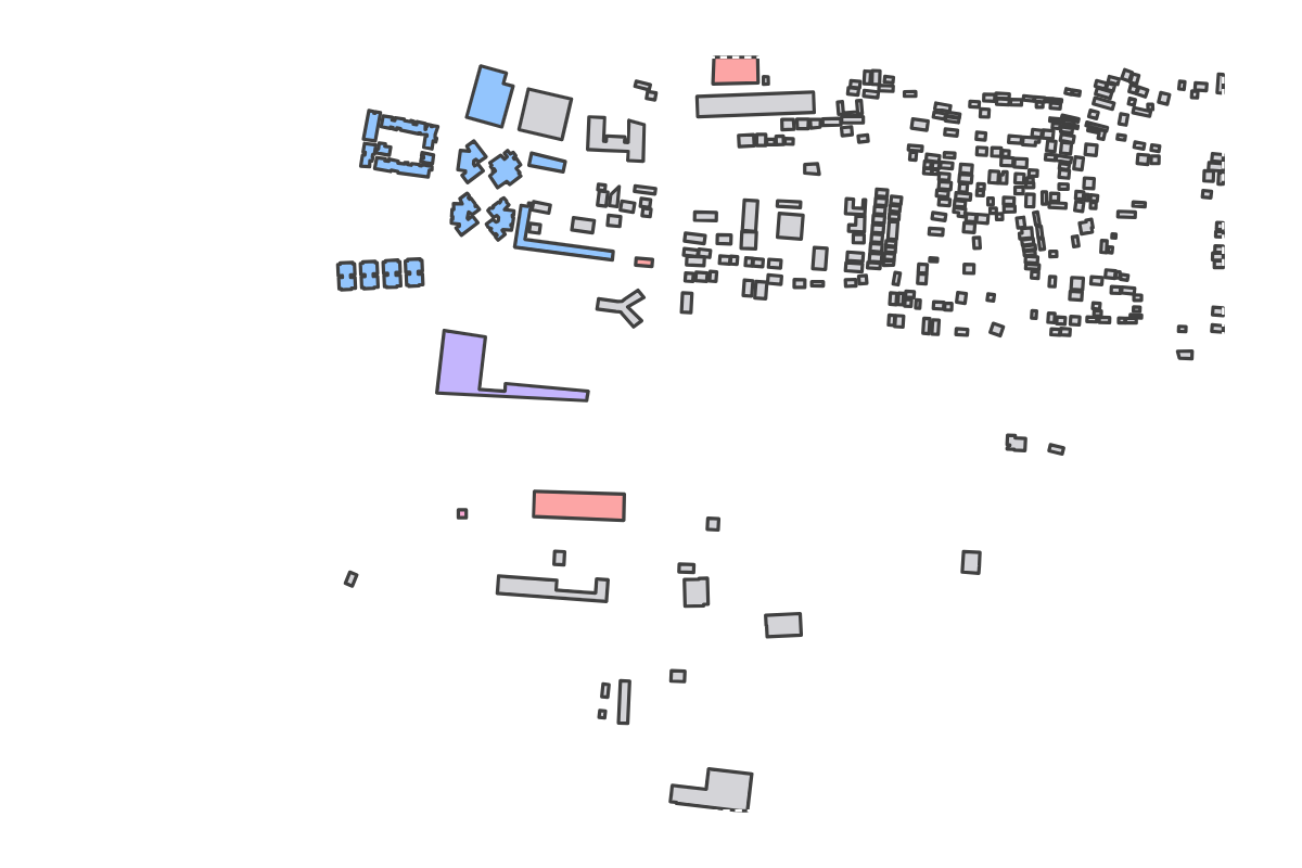 Program breakdown map