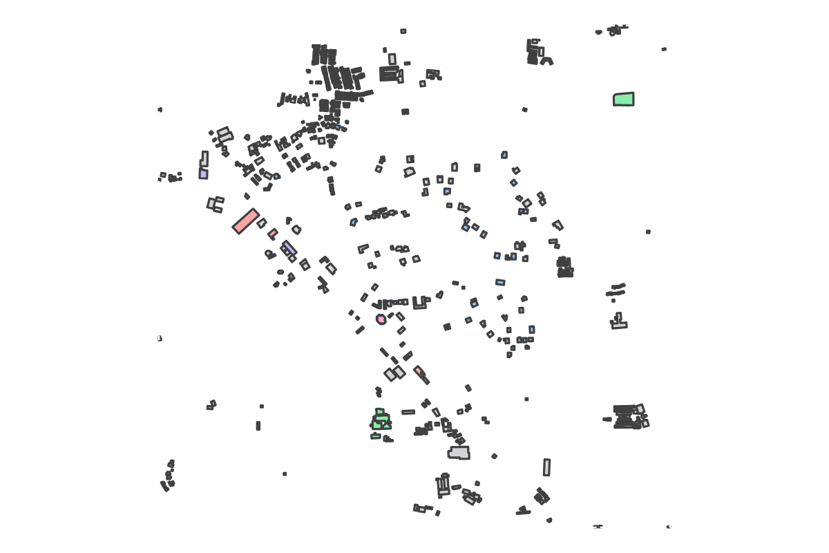 Program breakdown map