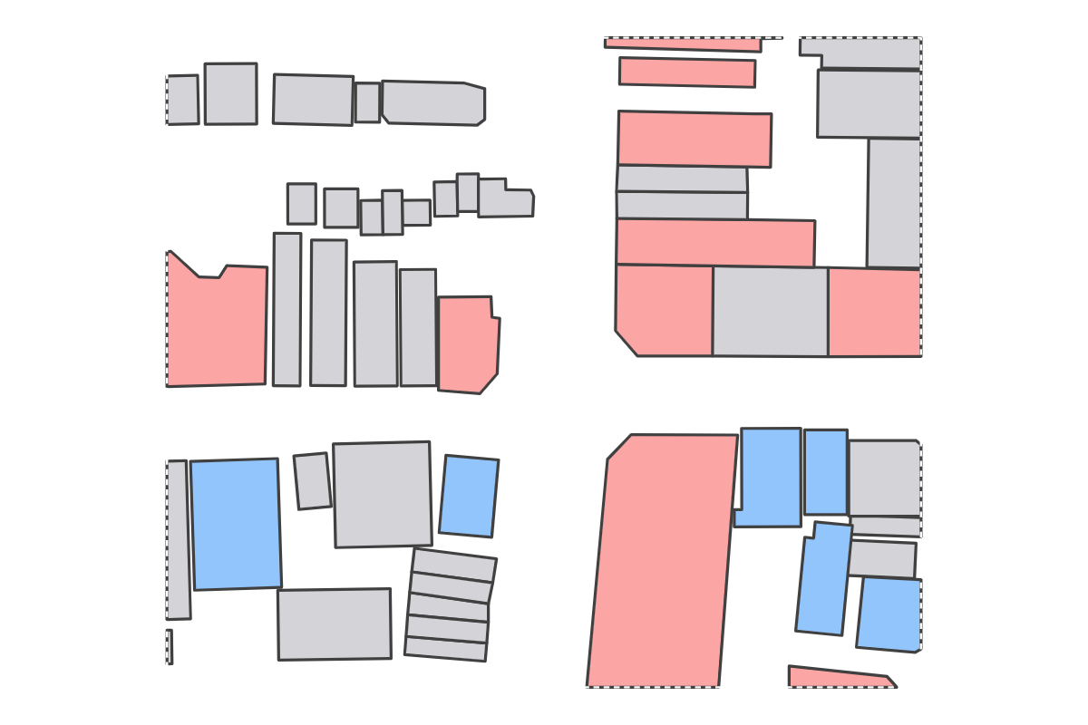 Program breakdown map