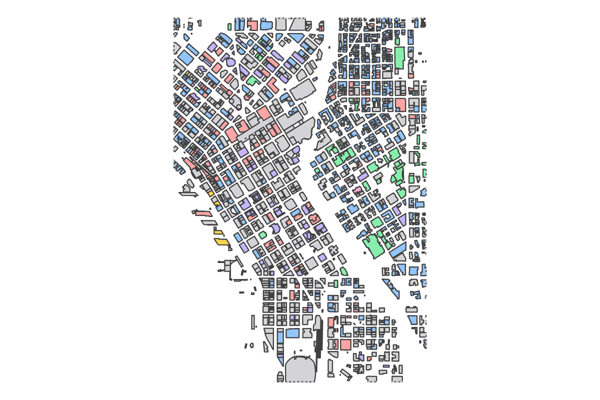 Program breakdown map