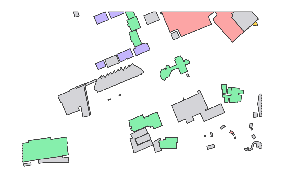 Program breakdown map