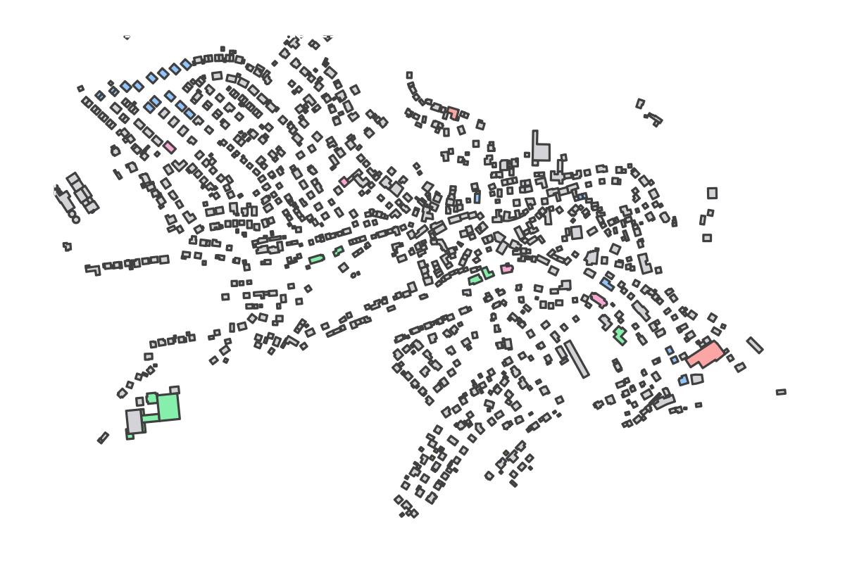 Program breakdown map