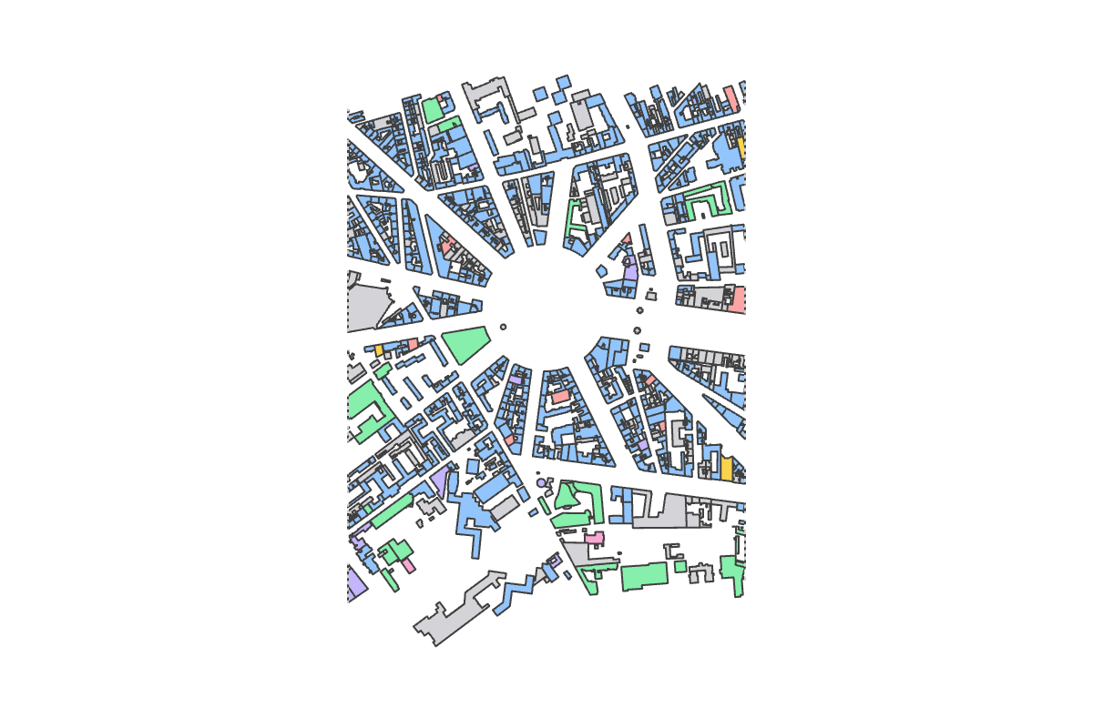 Program breakdown map