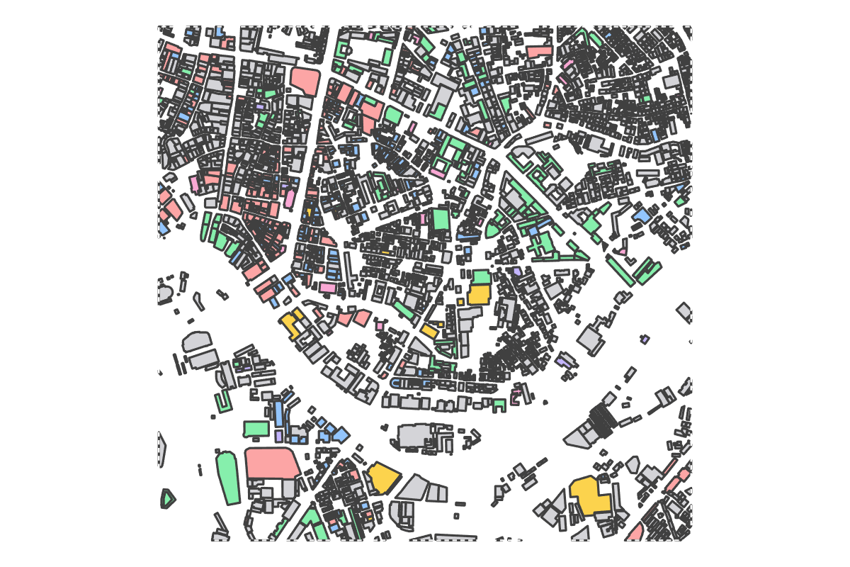 Program breakdown map