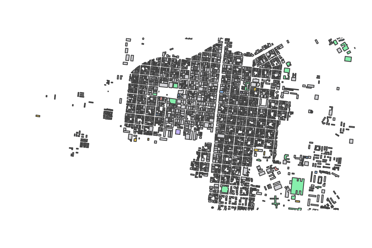 Program breakdown map