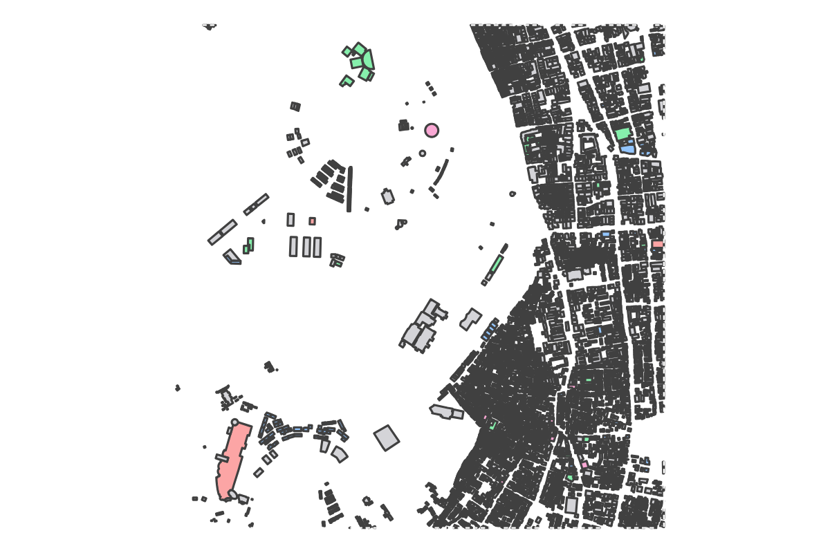 Program breakdown map