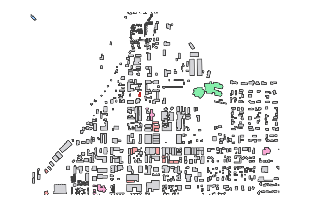 Program breakdown map