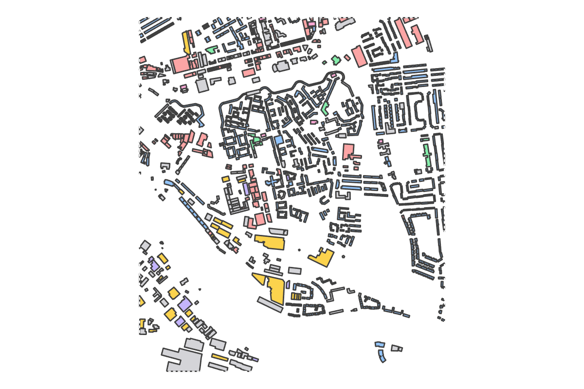 Program breakdown map