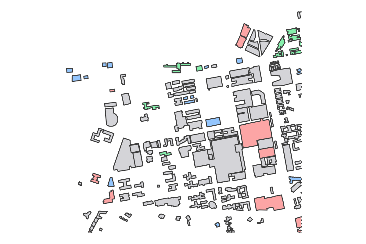 Program breakdown map