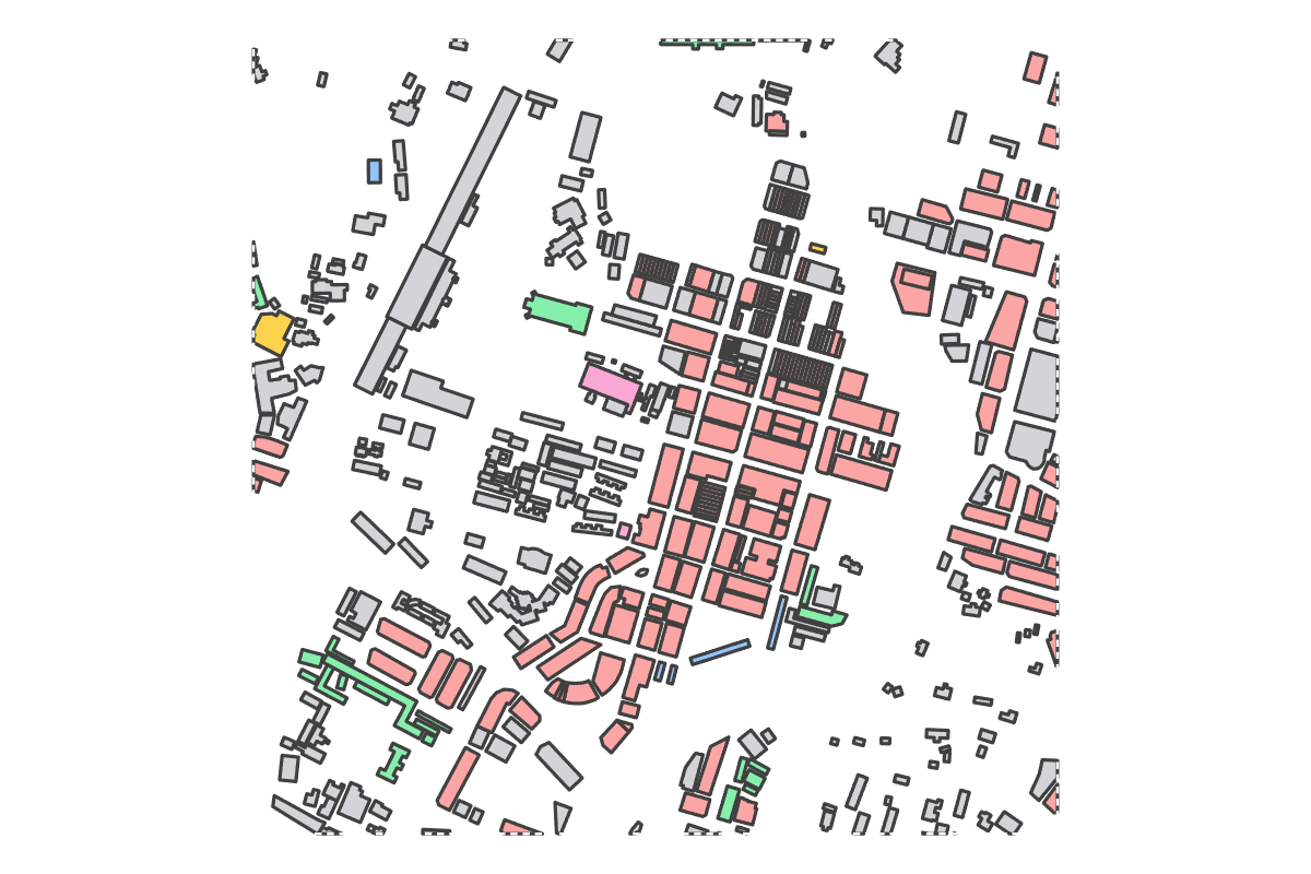 Program breakdown map