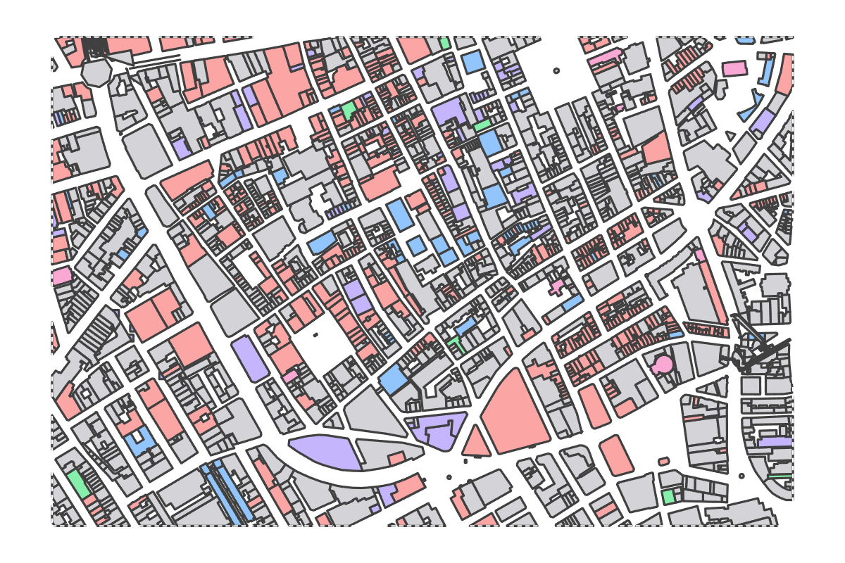Program breakdown map