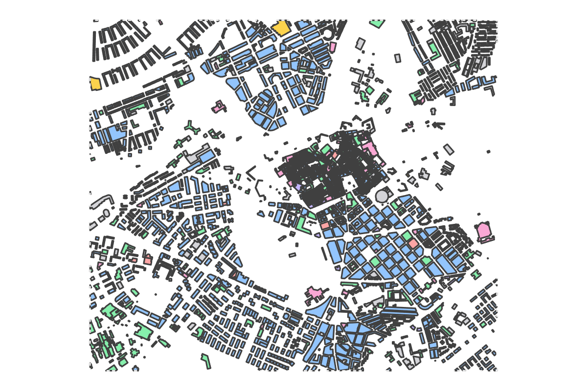 Program breakdown map