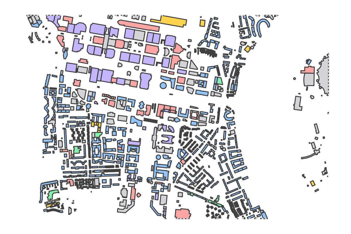 Program breakdown map