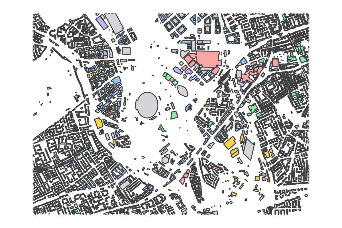 Program breakdown map