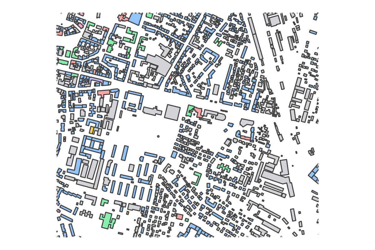 Program breakdown map