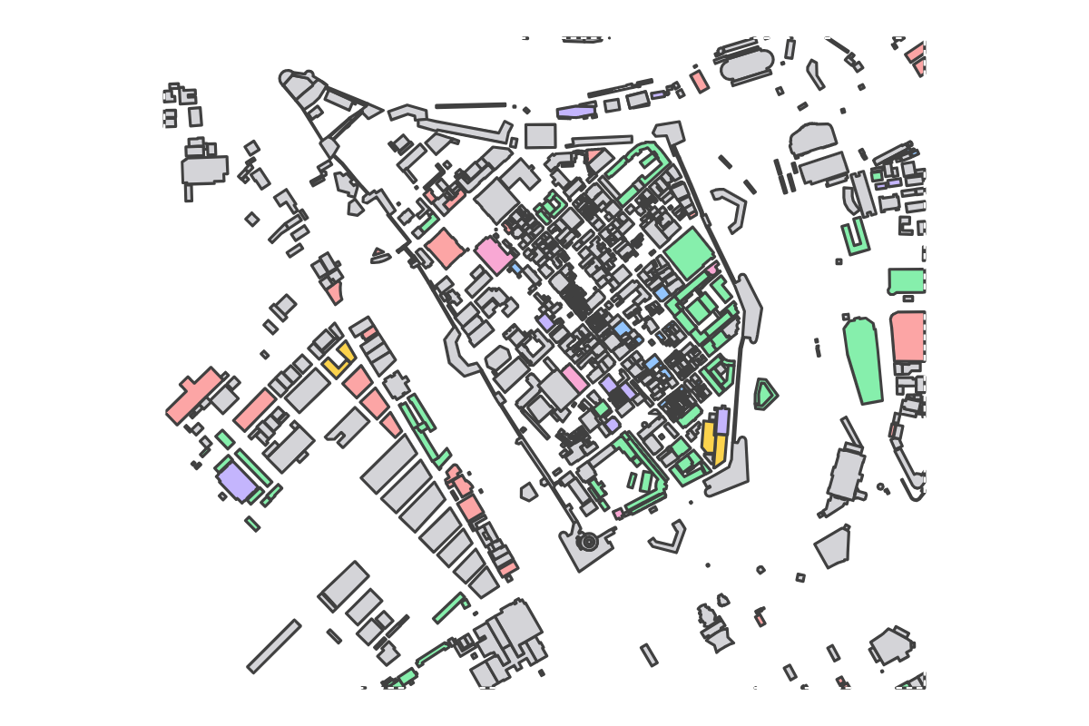 Program breakdown map