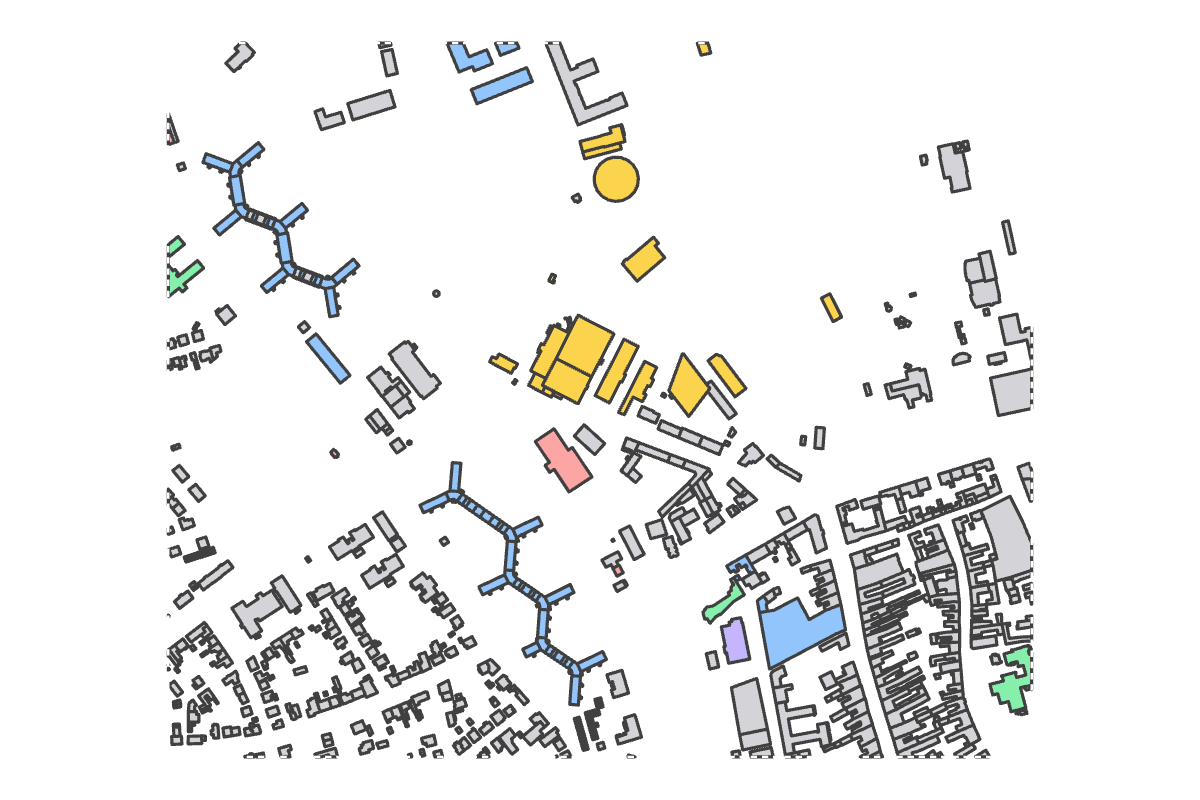 Program breakdown map