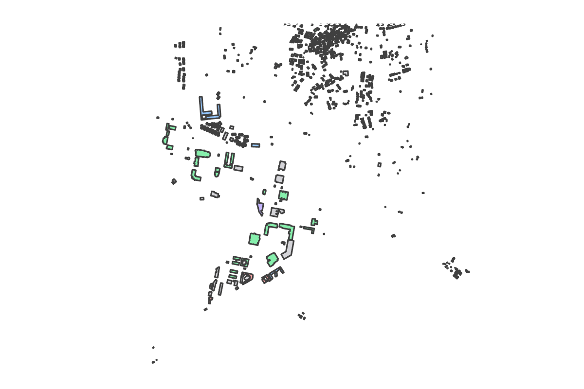 Program breakdown map