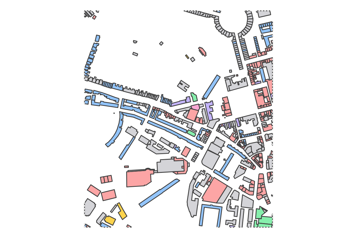 Program breakdown map