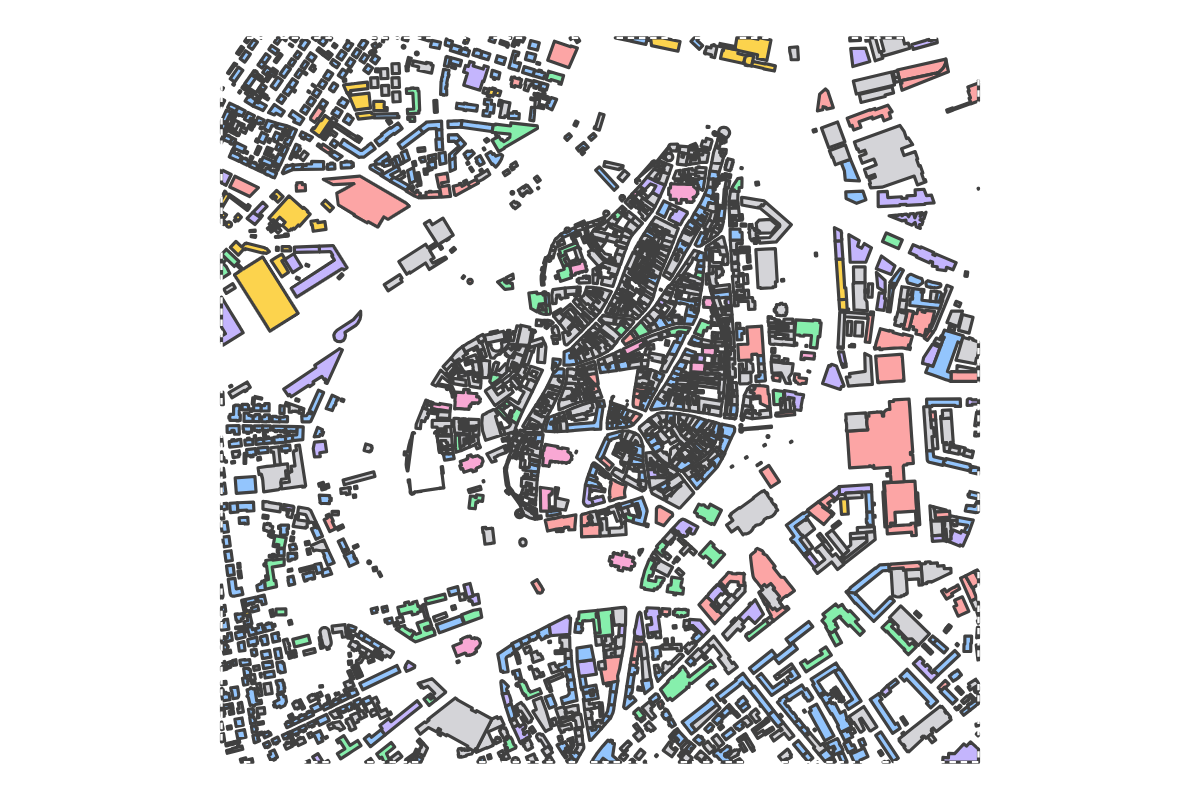 Program breakdown map