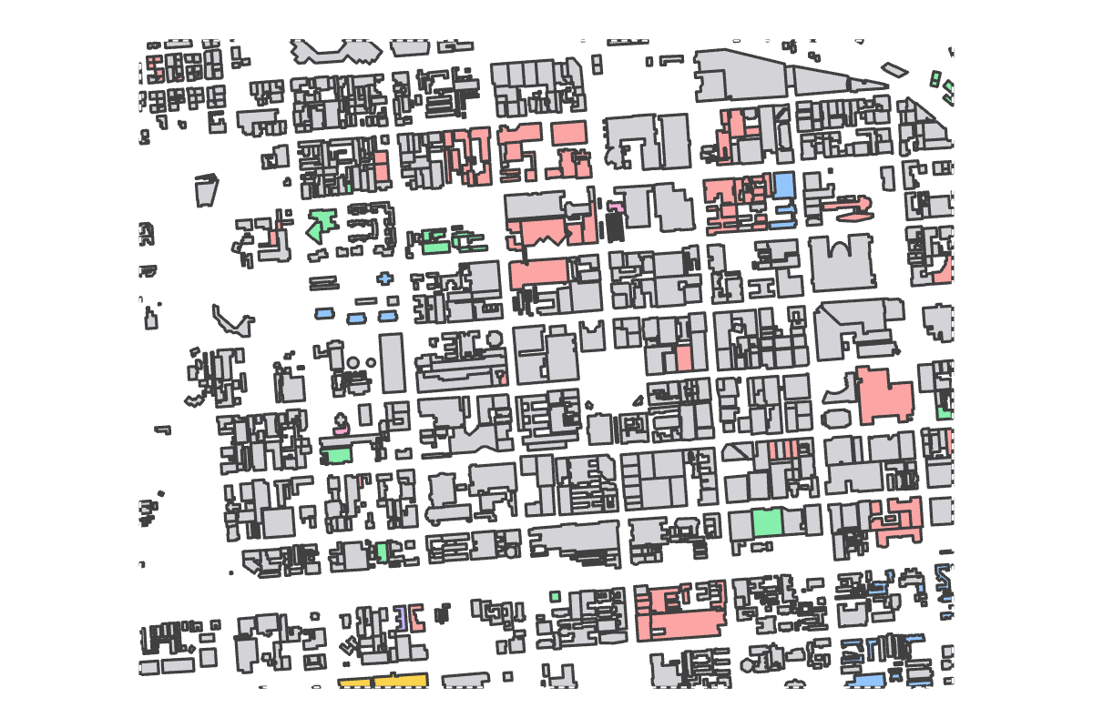 Program breakdown map