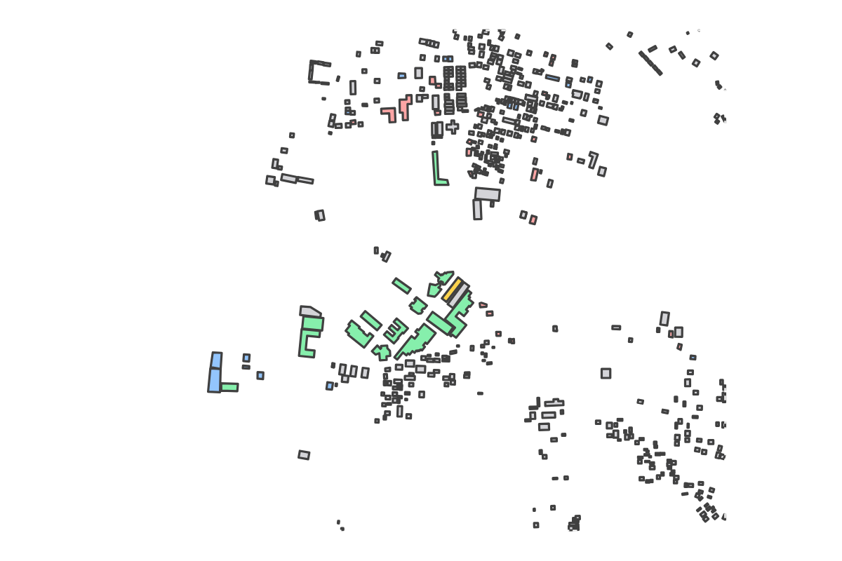 Program breakdown map