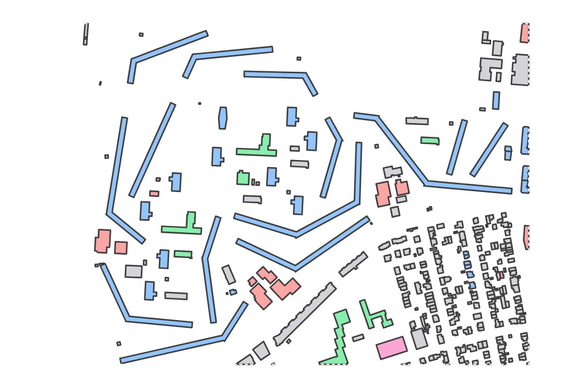 Program breakdown map