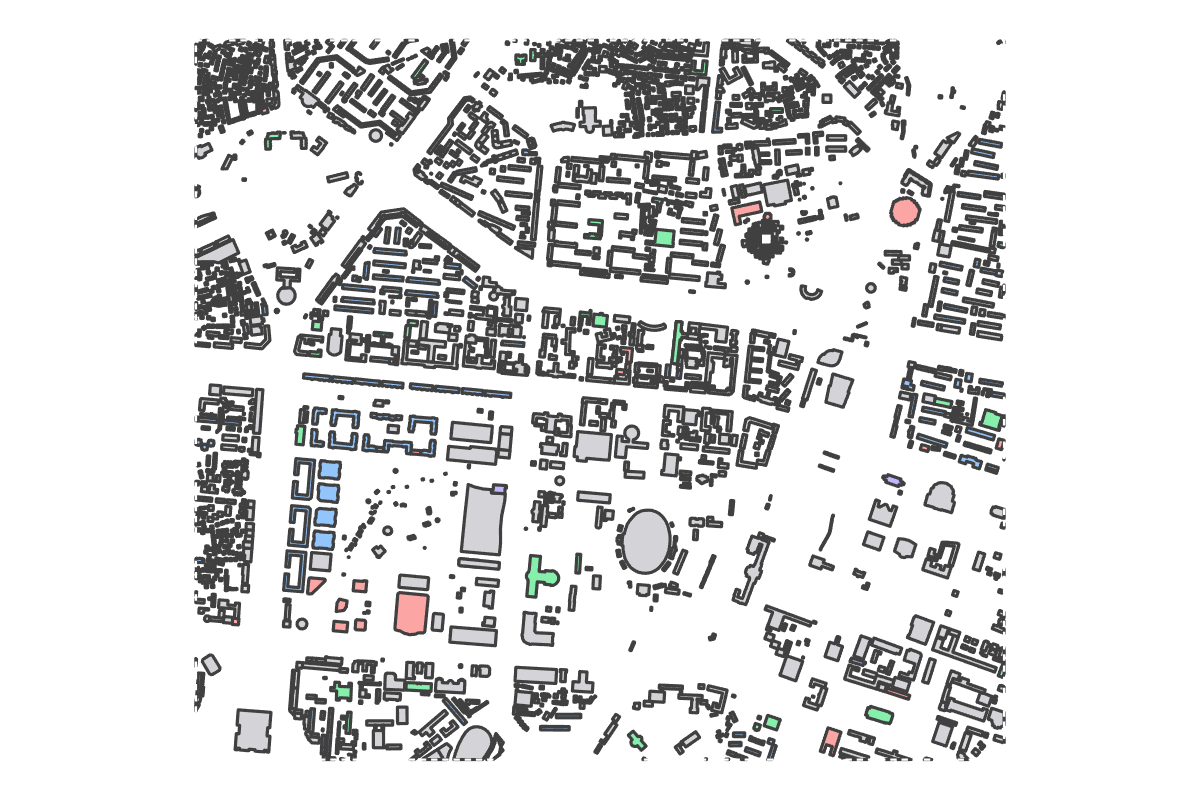 Program breakdown map