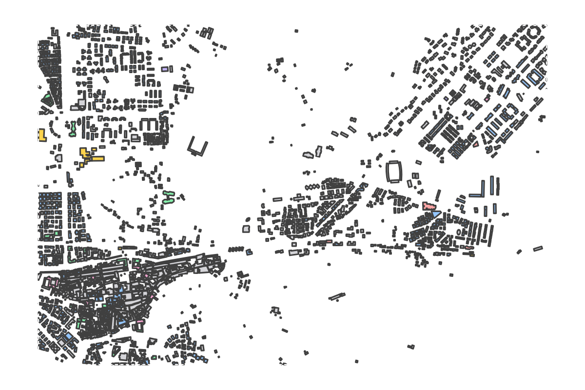 Program breakdown map