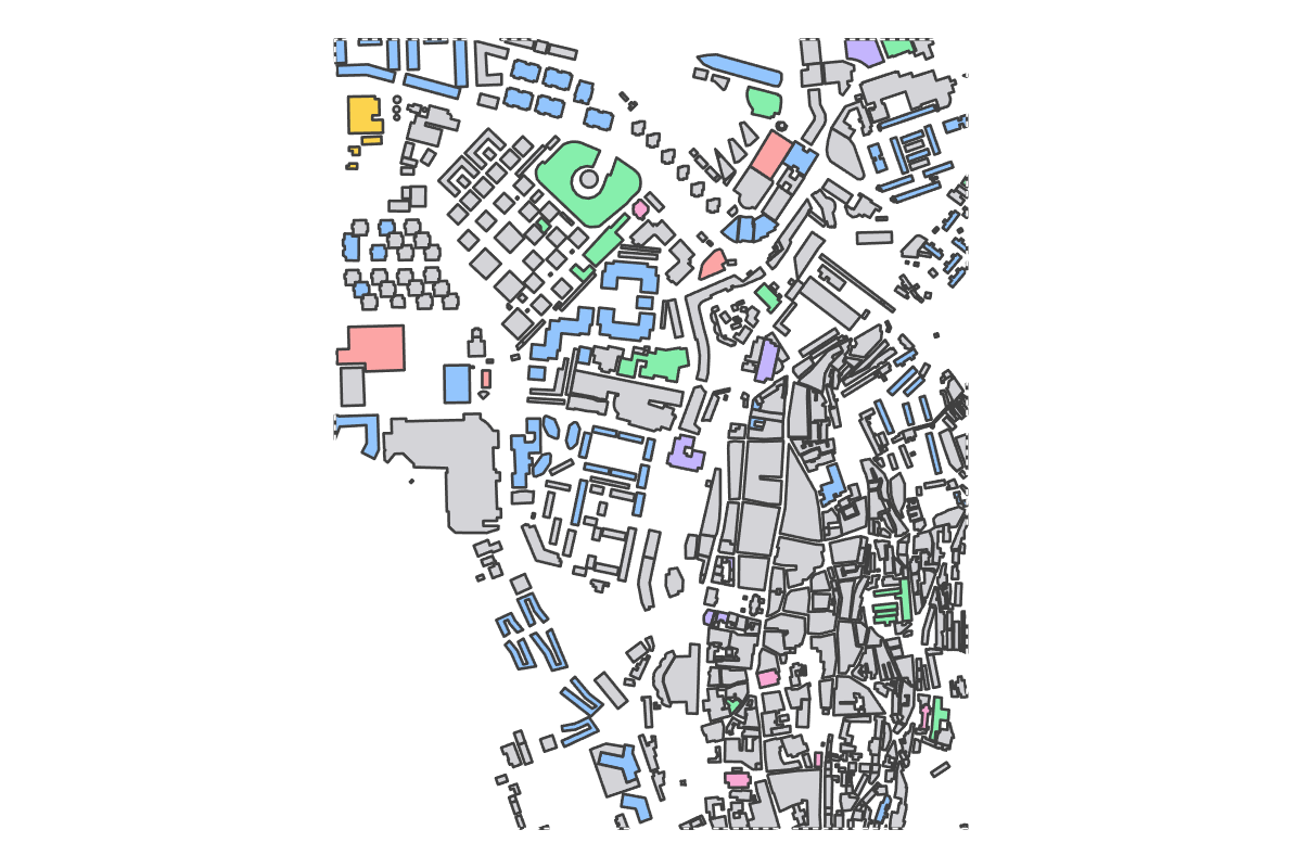 Program breakdown map