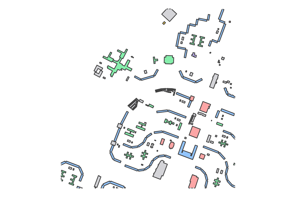 Program breakdown map