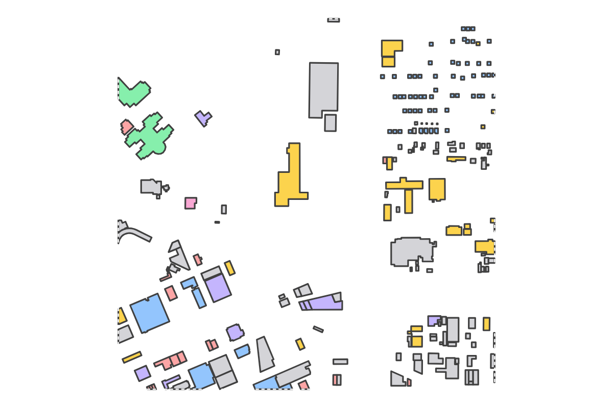 Program breakdown map