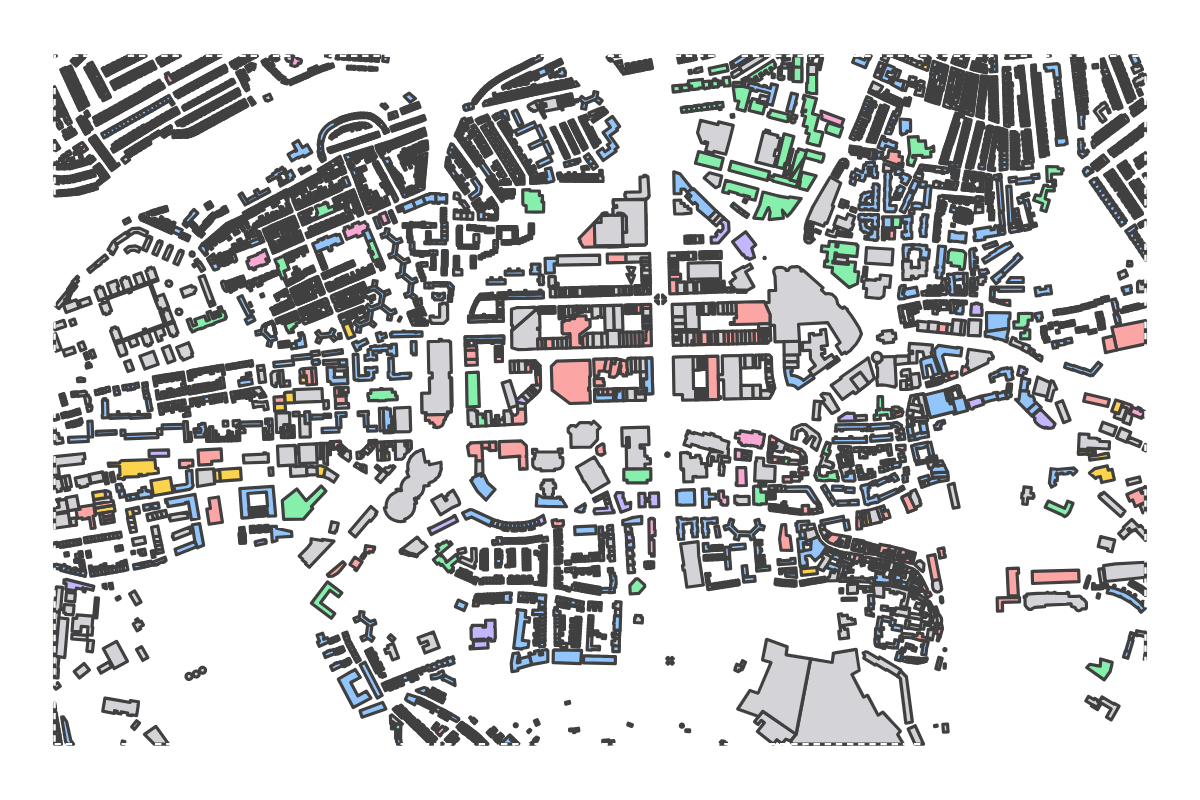 Program breakdown map